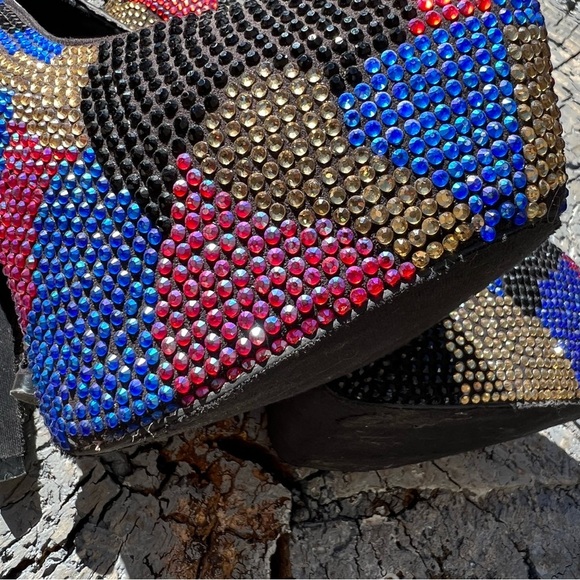 Steve Madden Dyvinal Platform Jeweled Pumps - Picture 9 of 11